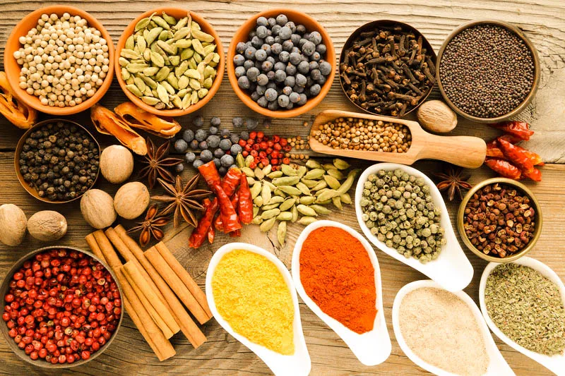 variety of spices that could help weight loss