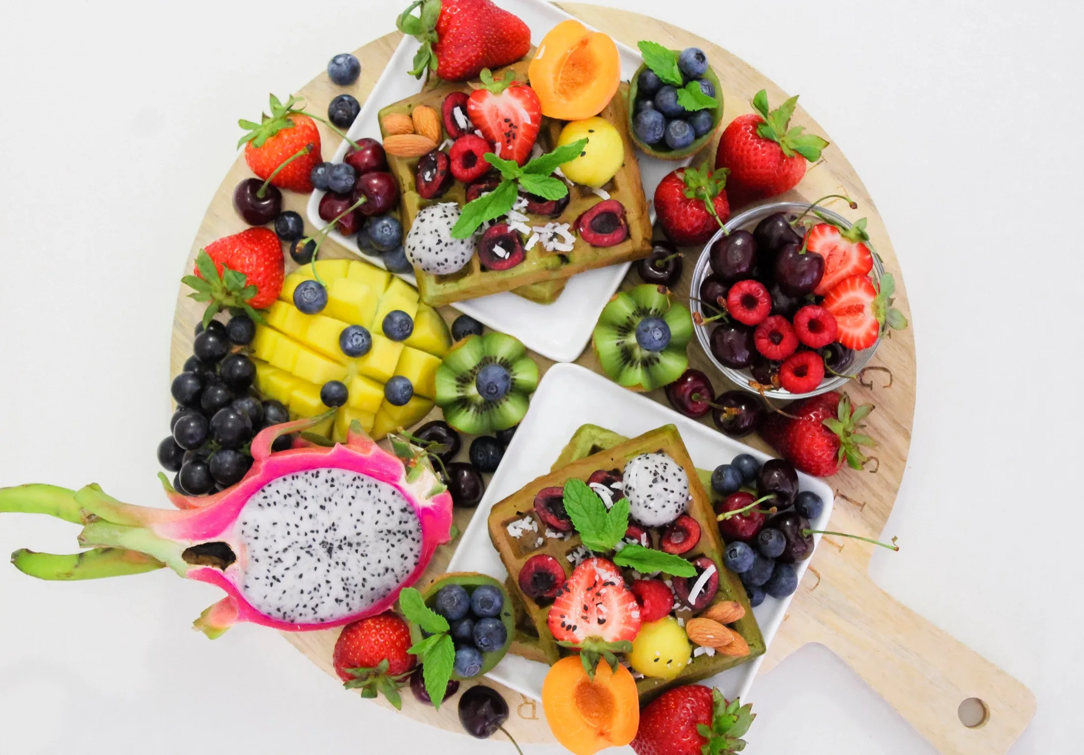 different types of fruitful plate