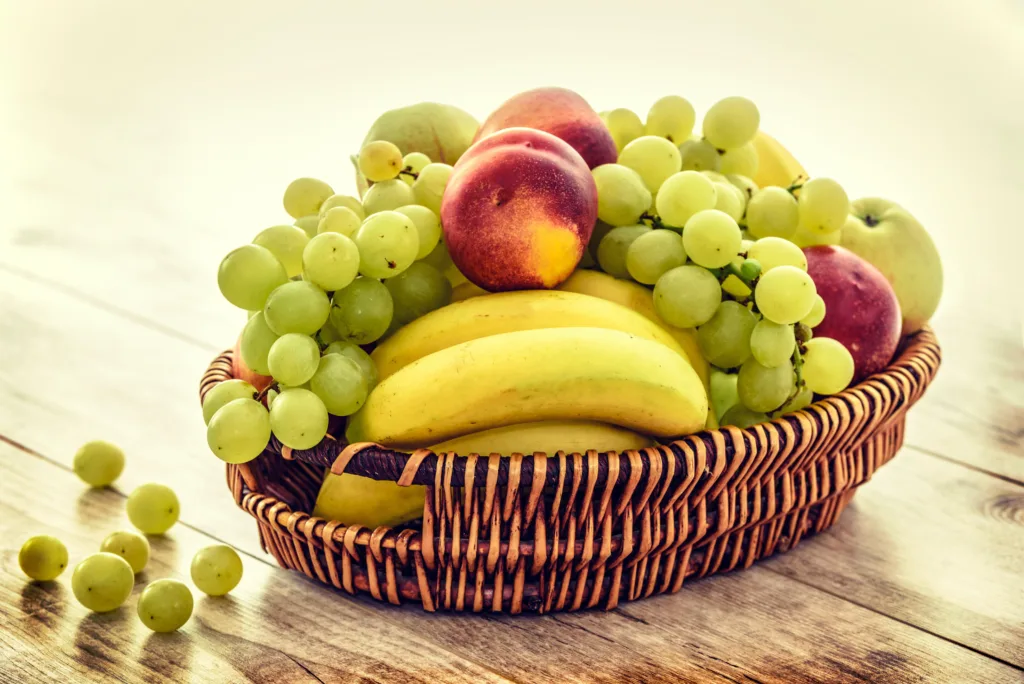 fruitful basket high in fiber