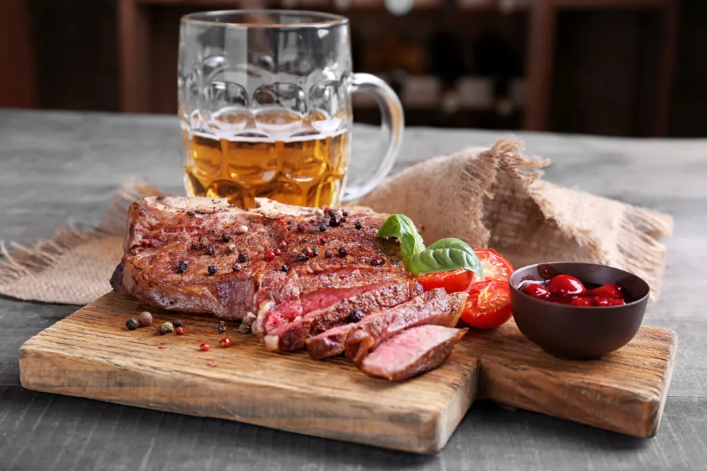meat and beer for weight loss