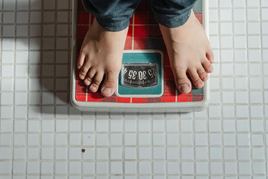 Image depicting a woman managing her weight with PCOS weight loss