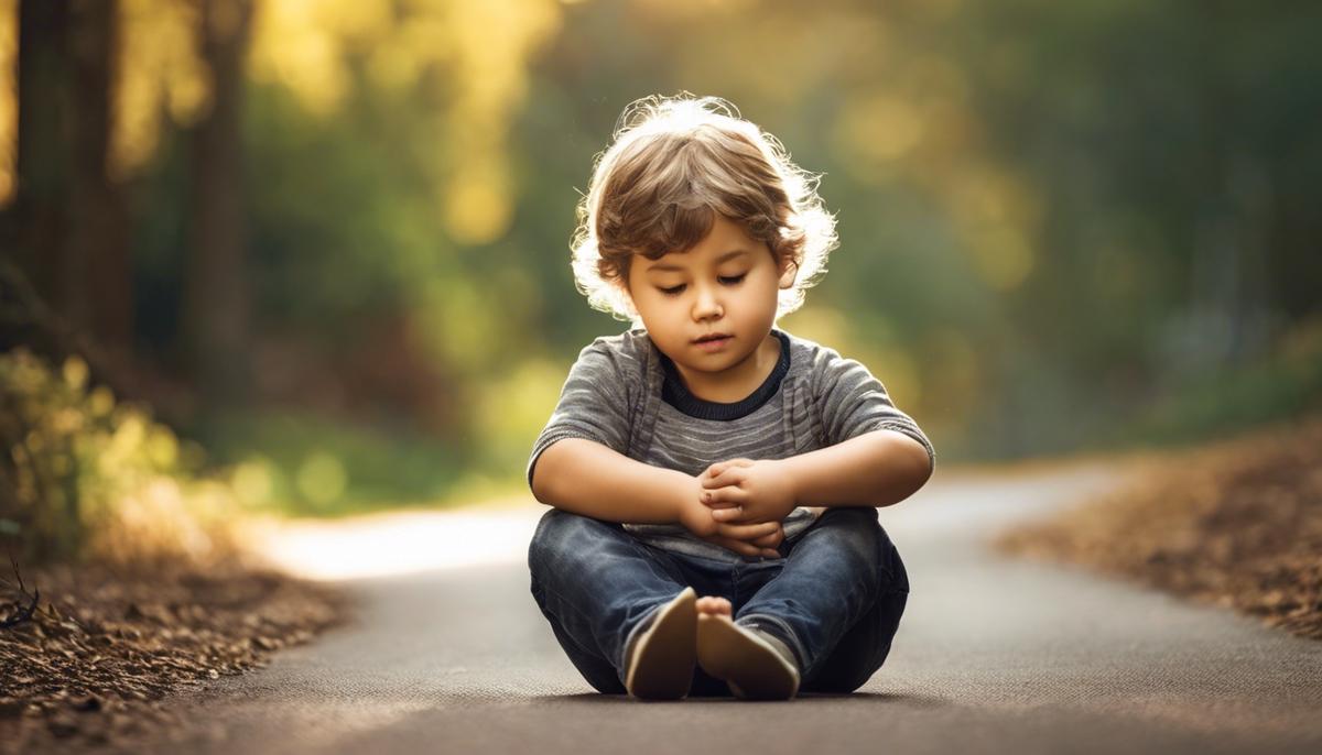 A child being supported by hands to represent psychological support in the fight against pediatric obesity